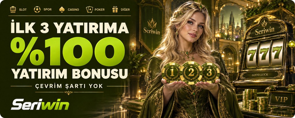 İlk 3 Yatırıma %100 Yatırım Bonusu